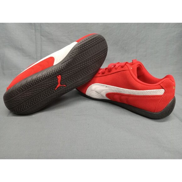 Puma Speedcat Jr Lace Up Sneakers Red White Size 5 NEW NO BOX! - Picture 2 of 11